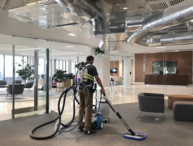 Commercial duct cleaning service by Southborough Air Duct Cleaning in Southborough