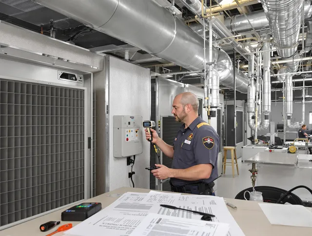 Professional filter system inspection by Southborough Air Duct Cleaning in Southborough