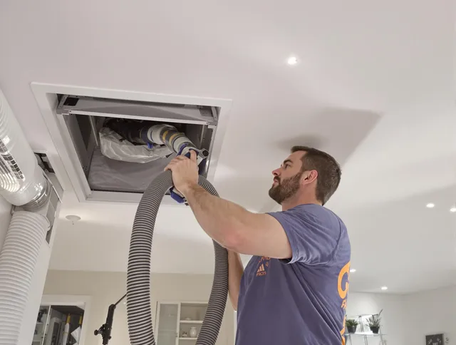 Precision indoor duct cleaning by Southborough Air Duct Cleaning in Southborough